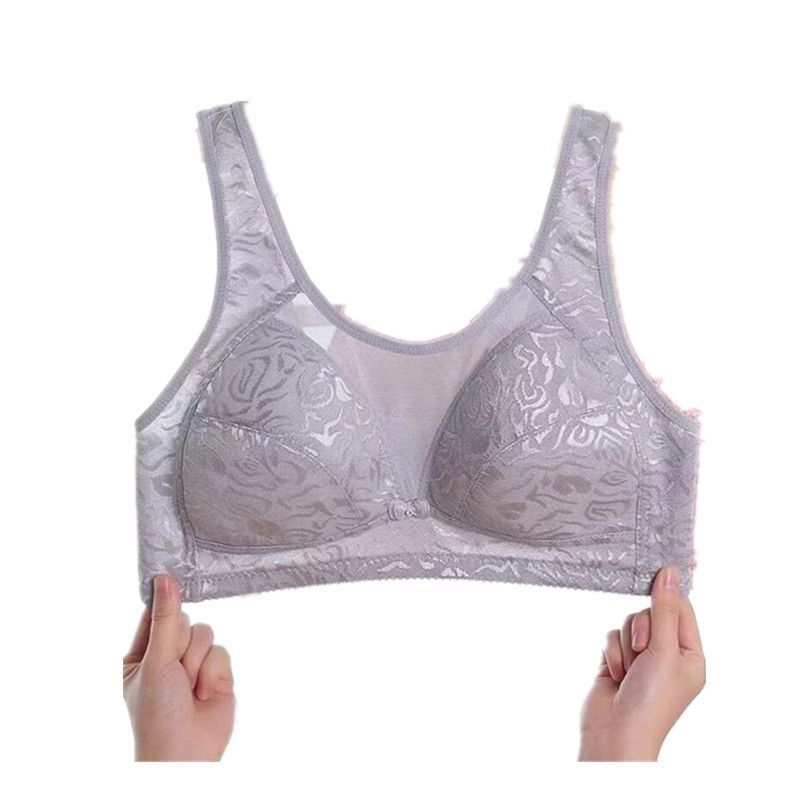 Plus-size grudnjak bez žice, prozračan, oblikovanje i podrška, potpuno pokrivenje za velike grudi