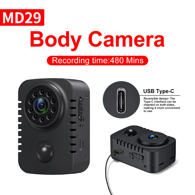 MD29/PD01 Dash Cam HD pentru mașină 1080P