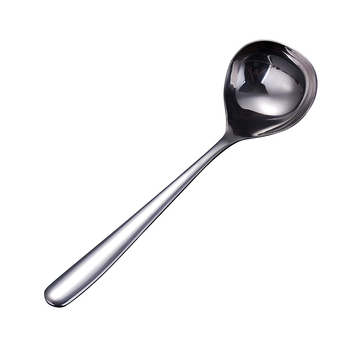 Lingură de supă din oțel inoxidabil 304 cu sită