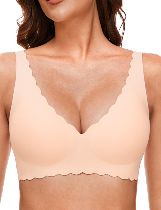 Yasha Beauty Plus-Size Jelly Push-Up grudnjak za žene, 3/4 šalice, mekana podrška, protiv pada, stražnje zatvaranje s dva reda kopči