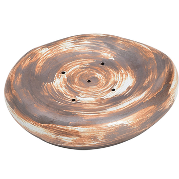 Suport rustic din ceramică pentru ceainic, set de suporturi pentru ceai în stil japonez, tavă vintage pentru economisirea apei și accesorii Gongfu pentru ceai