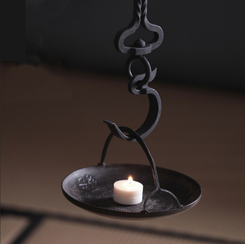 Cârlig din fontă pentru ceainic, agățare în camera de ceai, decor Zen