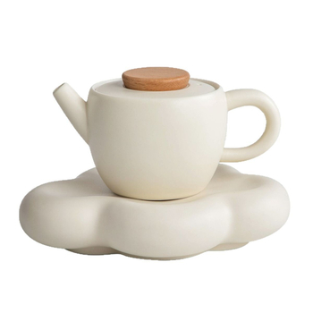Ceainic ceramic cu filtru, capacitate mare, protecție anti-arzire, design minimalist pentru uz casnic, accesorii set Kung Fu ceai