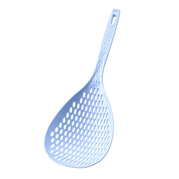 Strecurător din plastic, rezistent la temperaturi înalte, pentru bucătăria de acasă, cu spațiu mare pentru paste și filtrare de drenaj