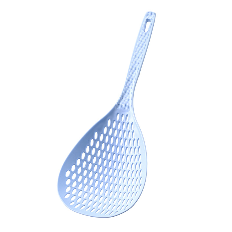 Strecurător din plastic, rezistent la temperaturi înalte, pentru bucătăria de acasă, cu spațiu mare pentru paste și filtrare de drenaj