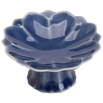 Farfurie mică cu picioruțe elegante pentru fructe, gustări și produse de patiserie – accesorii pentru ceremonia ceaiului