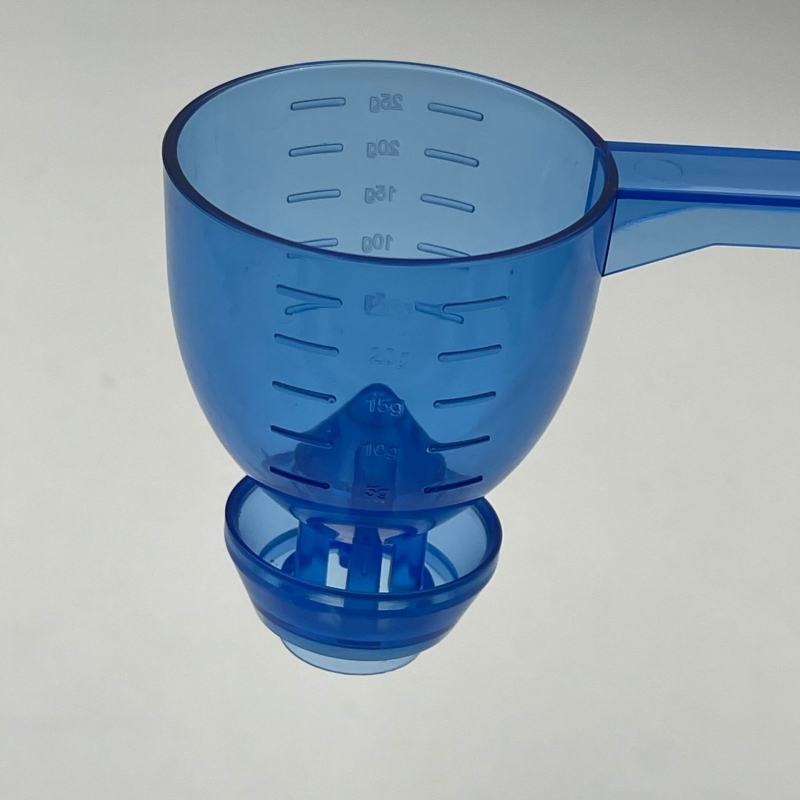 Lingură de măsurat portabilă, anti-scurgere – lingură de bucătărie din plastic pentru măsurări precise