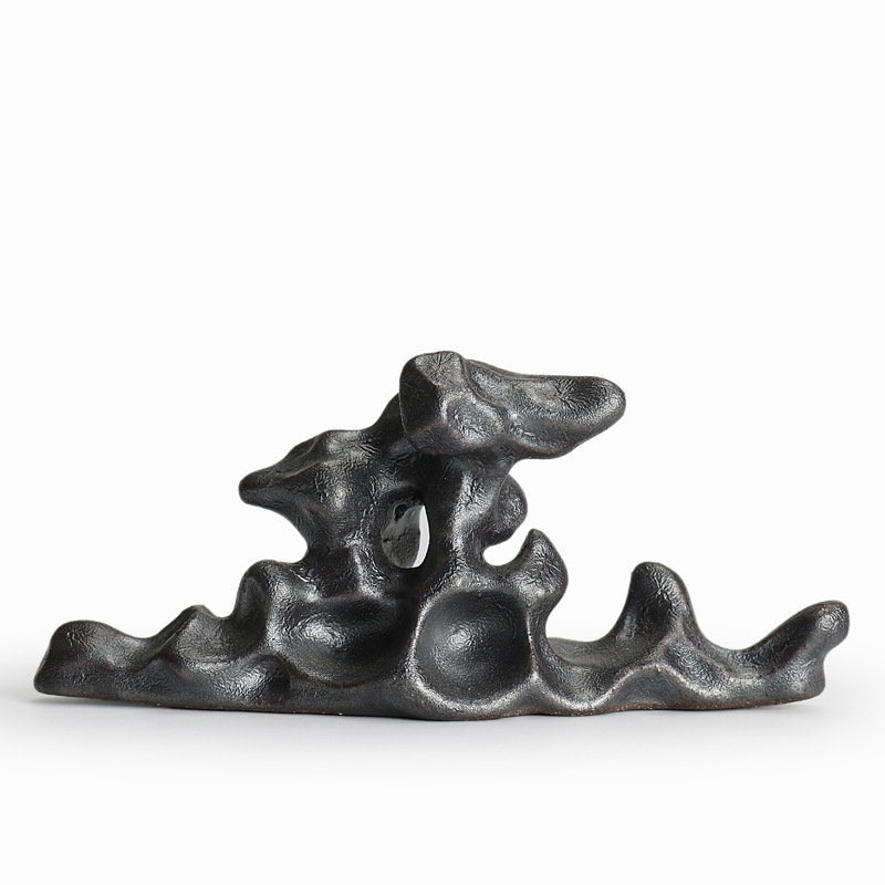 Suport ceramic pentru pixuri și suport pentru bețișoare, stil creativ antic, accesorii pentru ceremonia ceaiului și mascota ceaiului