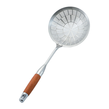 Colander pentru bucătărie de casă, cu cârlig la capăt, oțel inoxidabil 304, sită filtrantă