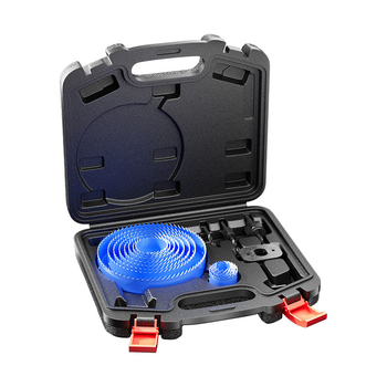 Set de lărgire a găurilor de 75 mm pentru lemn și gips-carton – unealtă metalică de găurit pentru corpuri de iluminat încastrate