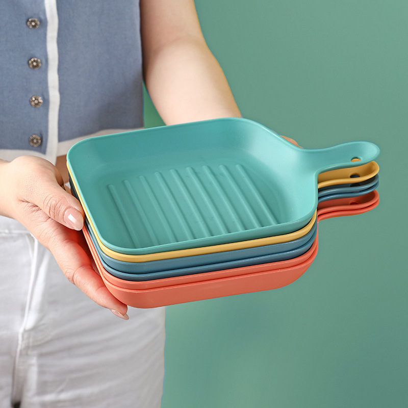 Farfurie din plastic, cu design suspendat în stil Nordic, pentru fructe, gustări și fructe uscate, farfurioare mici