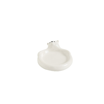 Vas ceramic pentru sos, în formă de animal 3D, mic recipient pentru sos de soia și ketchup