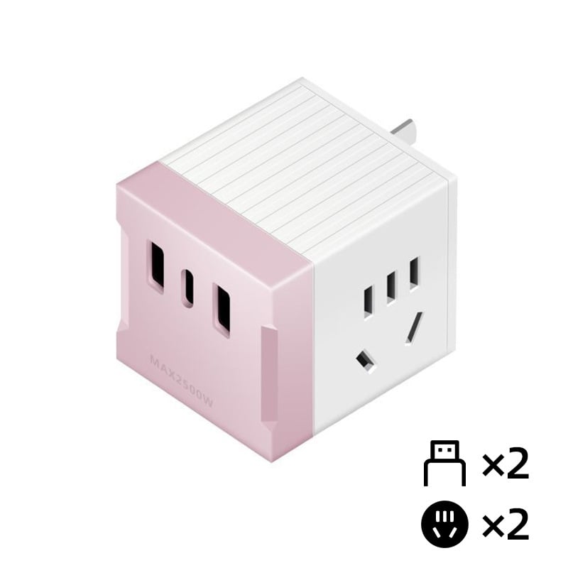 Vertikalna kvadratna bežična USB pretvaračka pločica za dom i ured s pametnim USB utora