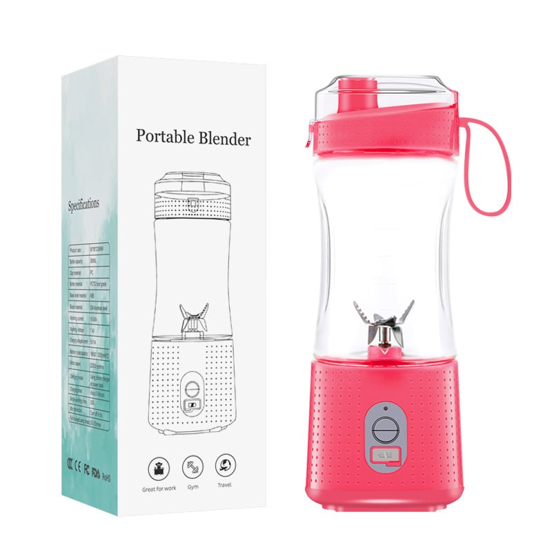 Storcător de suc USB portabil, blender electric mini, capacitate 400 ml