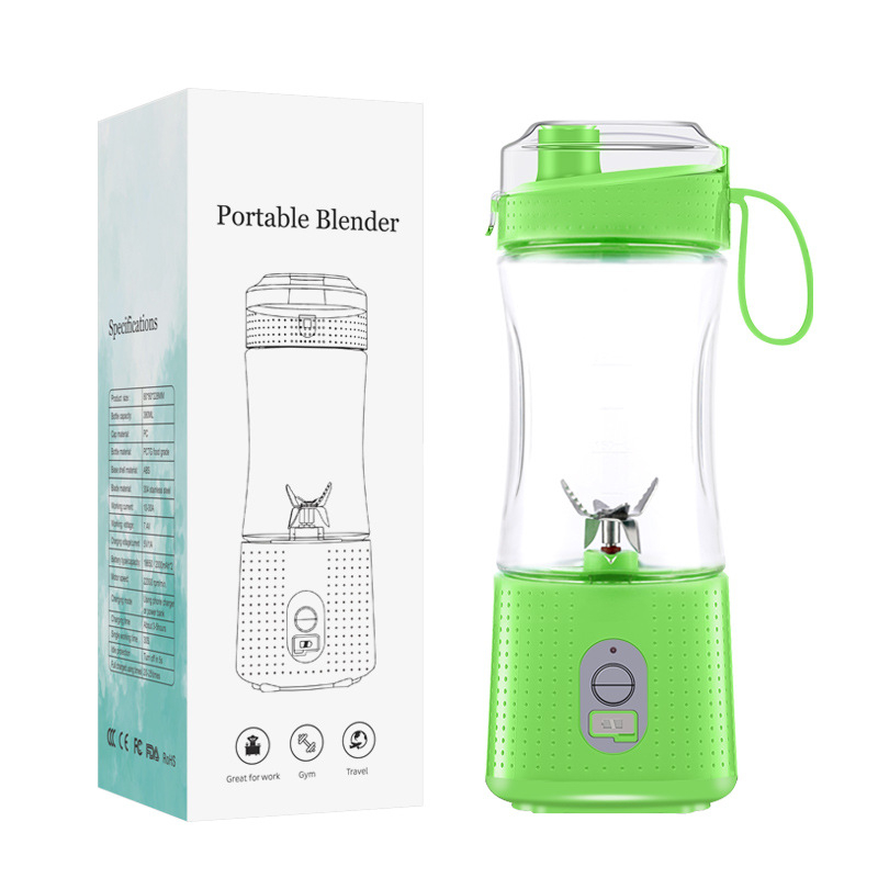 Storcător de suc USB portabil, blender electric mini, capacitate 400 ml