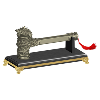 Cioc cu cap de dragon placat cu aur, pentru ceremonii de deschidere și decor, set complet, model 2025