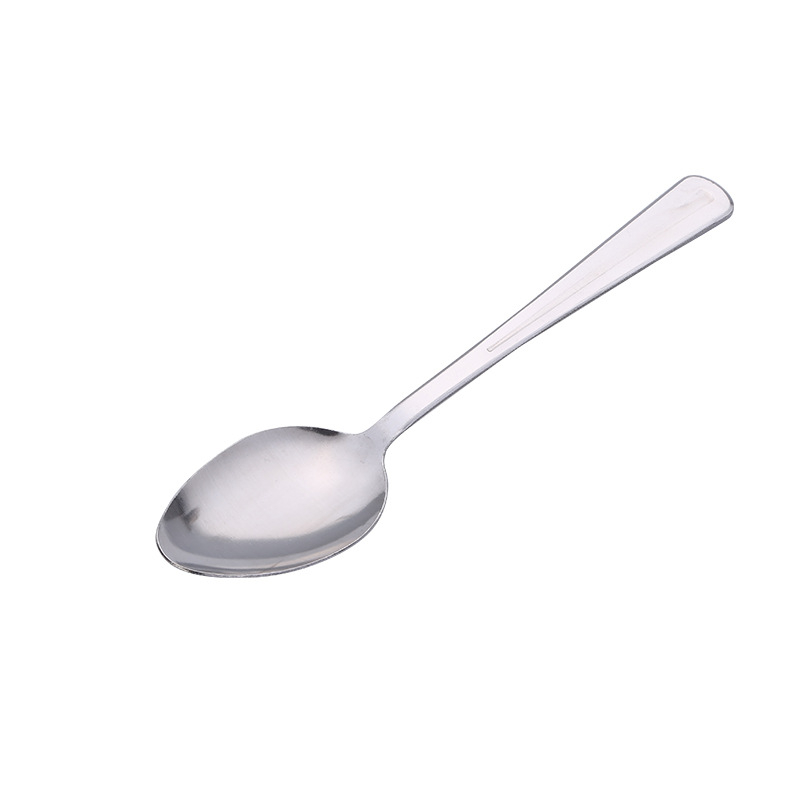 Set din oțel inoxidabil cu furculițe și linguri - lingură de desert, linguriță de cafea, lingură de supă, tacâmuri occidentale