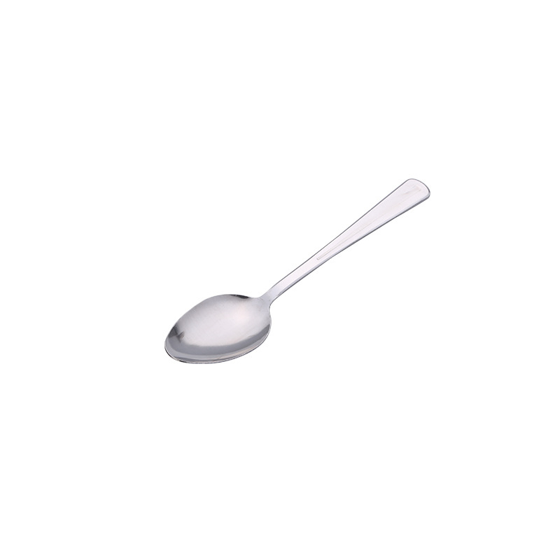 Set din oțel inoxidabil cu furculițe și linguri - lingură de desert, linguriță de cafea, lingură de supă, tacâmuri occidentale