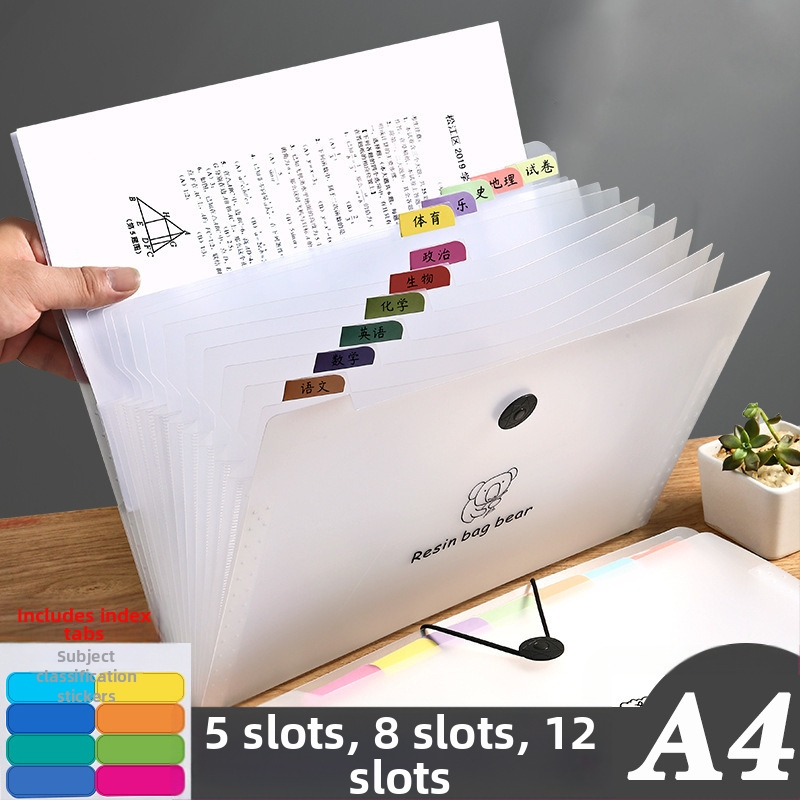 Dosar A4 PP transparent, personalizat, pentru documente și lucrări de examen