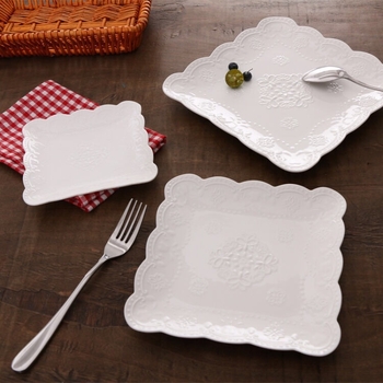Platou ceramic european cu trei etaje pentru fructe, cu farfurie din sticlă pentru fructe uscate, suport creativ pentru prăjituri, pentru sufragerie, tavă pentru ceaiul de după-amiază