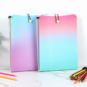 Fișier acordeon vertical cu 13 buzunare, format A4, organizator de birou cu mai multe niveluri