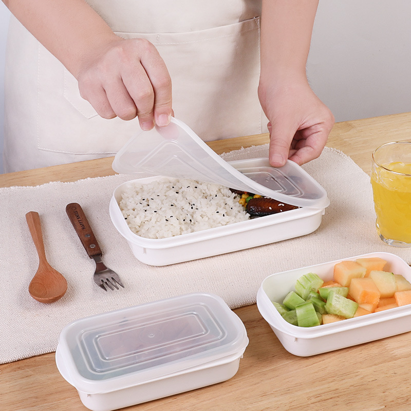 YAMADA Bento ételtároló doboz, mikrohullámú sütőben használható, zárható, hordozható