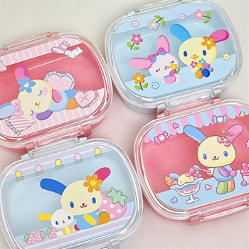 Flower Bunny kutija za čuvanje svježine i obrok, slatki crtani dizajn, prijenosna kutija za užinu djeci