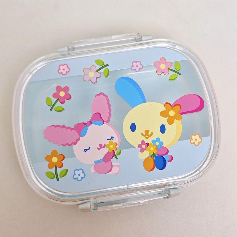 Flower Bunny kutija za čuvanje svježine i obrok, slatki crtani dizajn, prijenosna kutija za užinu djeci