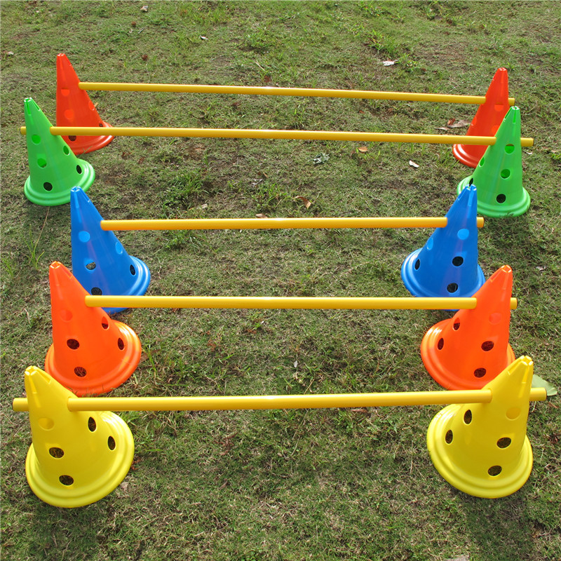 30 cm perforirana marker košara za trening nogometa — višestruki prepreka-marker za sportove s loptom