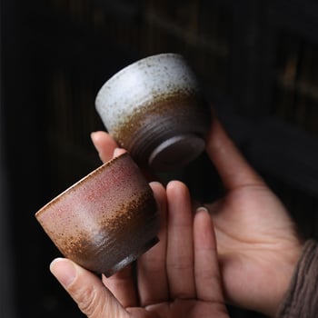 Ceșă Kungfu pentru ceai, ceramică vintage, stil japonez, pentru uz casnic și în aer liber
