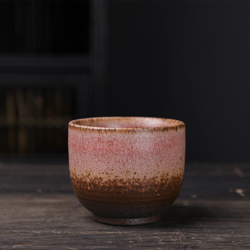Ceșă Kungfu pentru ceai, ceramică vintage, stil japonez, pentru uz casnic și în aer liber