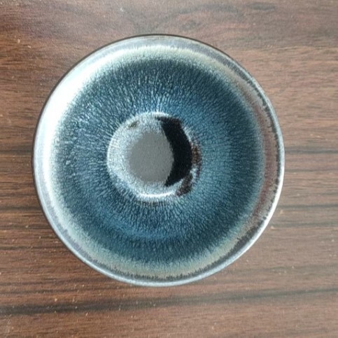 Ceașcă mare Jianzhan cu pictură în tuș, ceai Gongfu, 100 ml capacitate