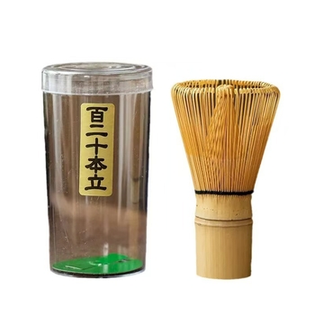 Whisk din bambus pentru matcha, 10,5 cm, accesoriu pentru ceremonia ceaiului, premium