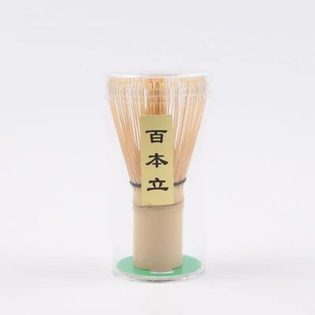 Whisk din bambus pentru matcha, 10,5 cm, accesoriu pentru ceremonia ceaiului, premium