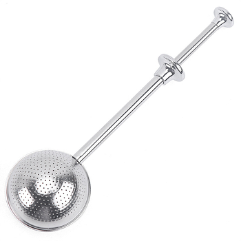 Infuzor de ceai din oțel inoxidabil 304, telescopic, în formă de țeavă