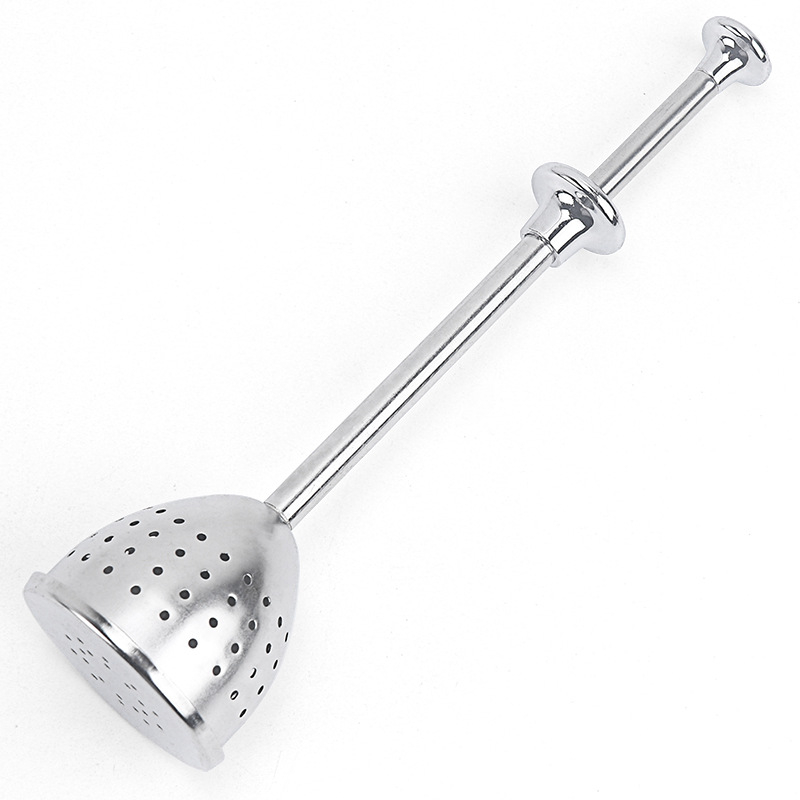 Infuzor de ceai din oțel inoxidabil 304, telescopic, în formă de țeavă