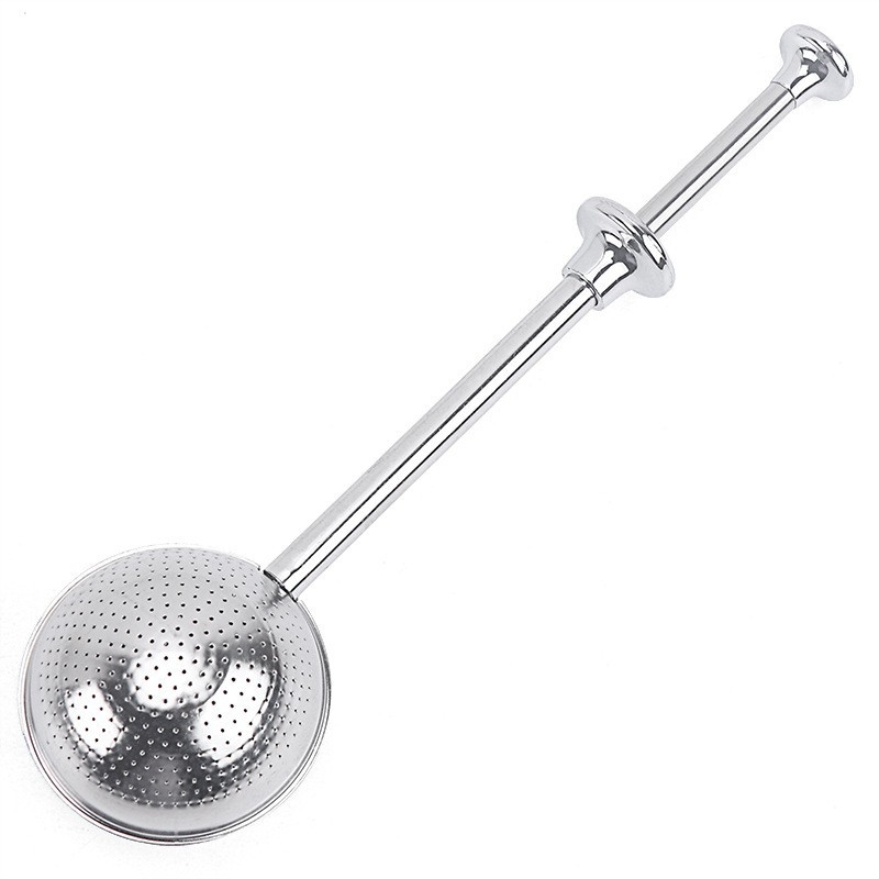 Infuzor de ceai din oțel inoxidabil 304, telescopic, în formă de țeavă