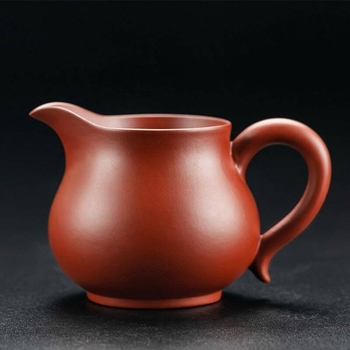 Set Gongfu de ceai din lut purpuriu cu cană de distribuție echitabilă, tavă mare de ceai, ceainic, accesorii și strecurător de ceai