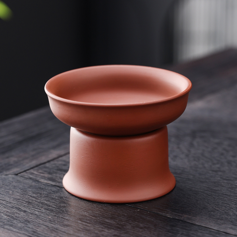 Set Gongfu de ceai din lut purpuriu cu cană de distribuție echitabilă, tavă mare de ceai, ceainic, accesorii și strecurător de ceai