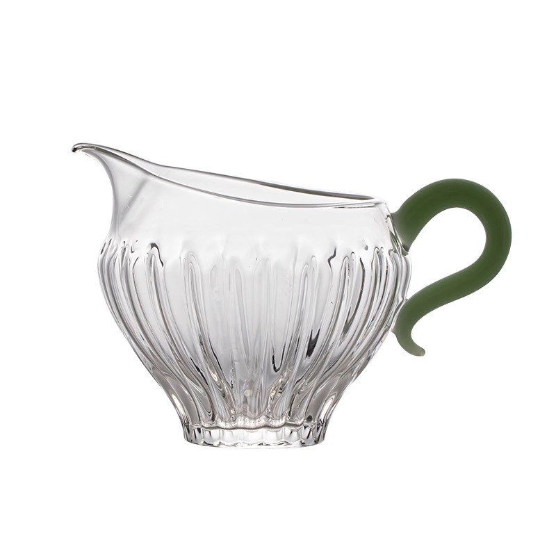 Ceainic din sticlă borosilicată, rezistent la temperaturi, separator pentru ceai, set de ceai elegant