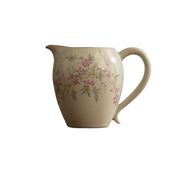 Set Gongfu de ceai bej din Ru kiln — serviciu ceramic cu ceșcuță de echilibru, tavă de ceai și separator de ceai pentru uz casnic