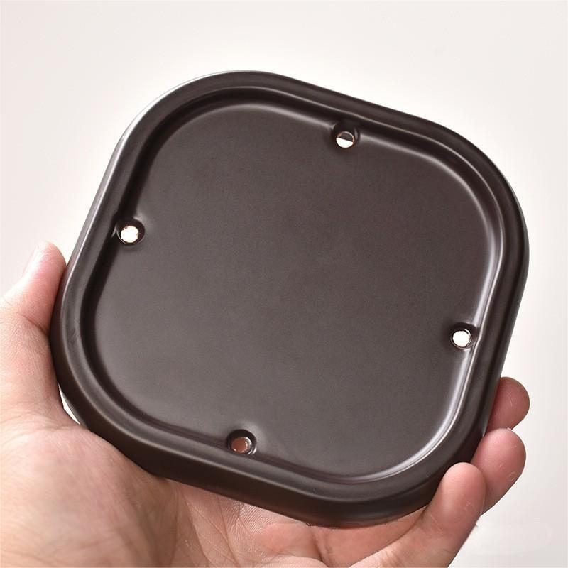 Pad pentru ceainic Bakelite și pad pentru ceainic din lut mov, cu tavă pentru infuzare uscată și accesorii pentru set ceai Kung Fu
