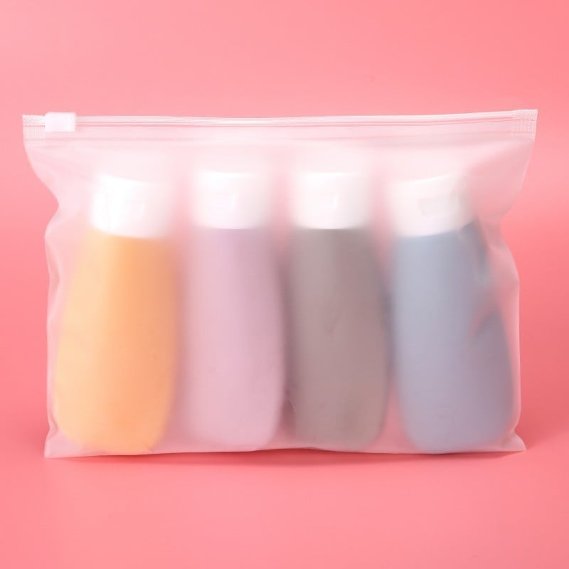 11-dijelni putni set ponovno napunljivih bočica za šampon, gel za tuširanje, losion i sprej