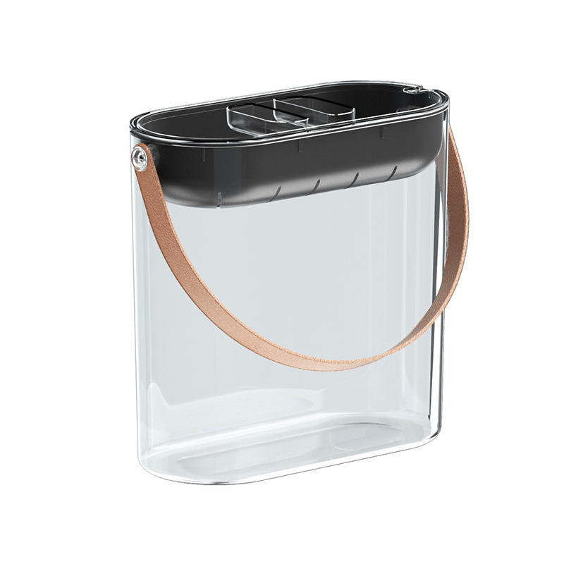 Găleată pentru resturi de ceai cu filtru pentru separare și drenaj, accesorii pentru ceremonia ceaiului