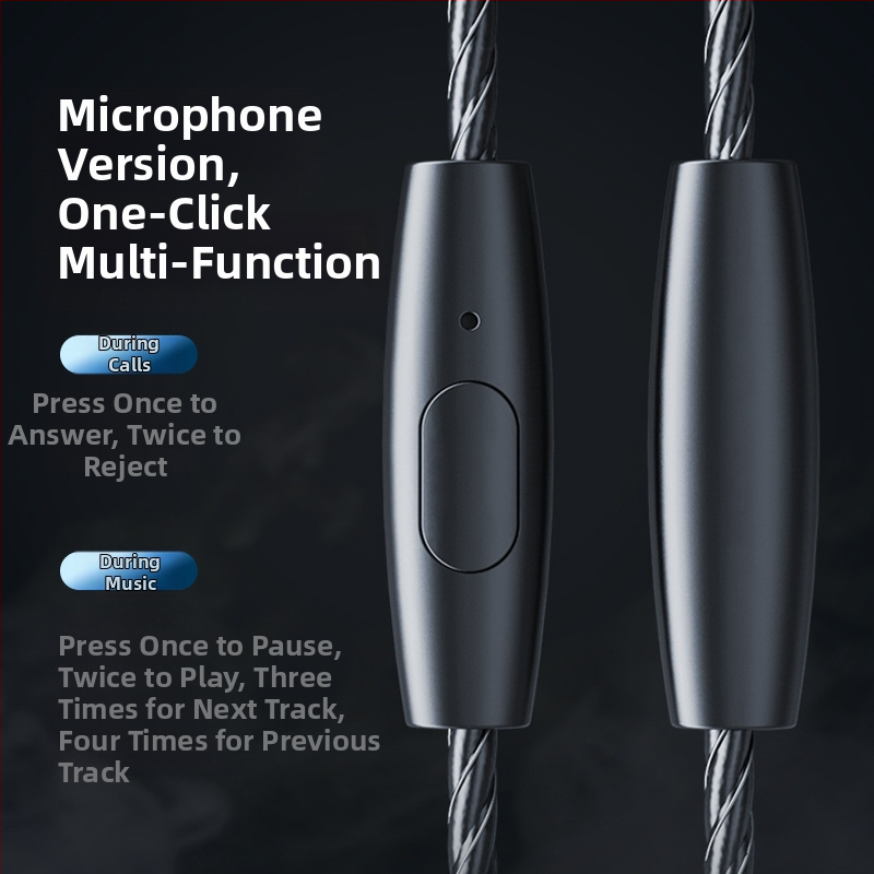 In-ear vezeték nélküli sportfülhallgatók mikrofon és beépített vezérlővel, Hi‑Fi monitorozás, univerzális mobiltelefonokhoz