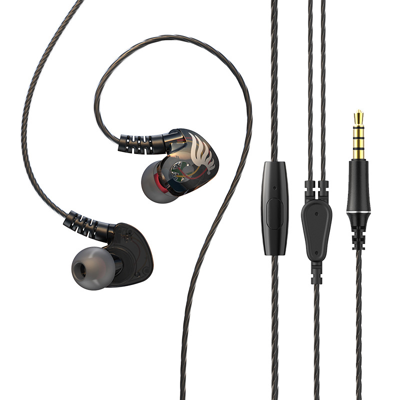 In-ear vezeték nélküli sportfülhallgatók mikrofon és beépített vezérlővel, Hi‑Fi monitorozás, univerzális mobiltelefonokhoz