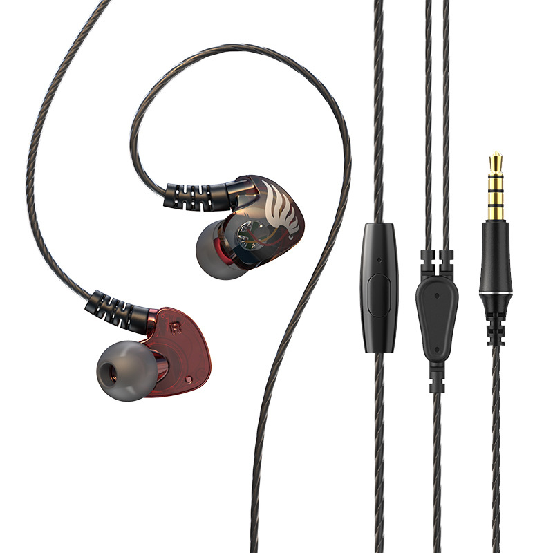In-ear vezeték nélküli sportfülhallgatók mikrofon és beépített vezérlővel, Hi‑Fi monitorozás, univerzális mobiltelefonokhoz