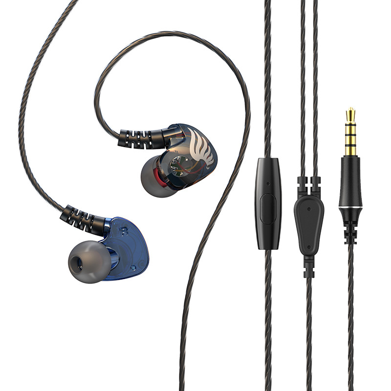 In-ear vezeték nélküli sportfülhallgatók mikrofon és beépített vezérlővel, Hi‑Fi monitorozás, univerzális mobiltelefonokhoz