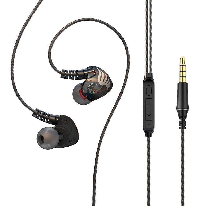 In-ear vezeték nélküli sportfülhallgatók mikrofon és beépített vezérlővel, Hi‑Fi monitorozás, univerzális mobiltelefonokhoz