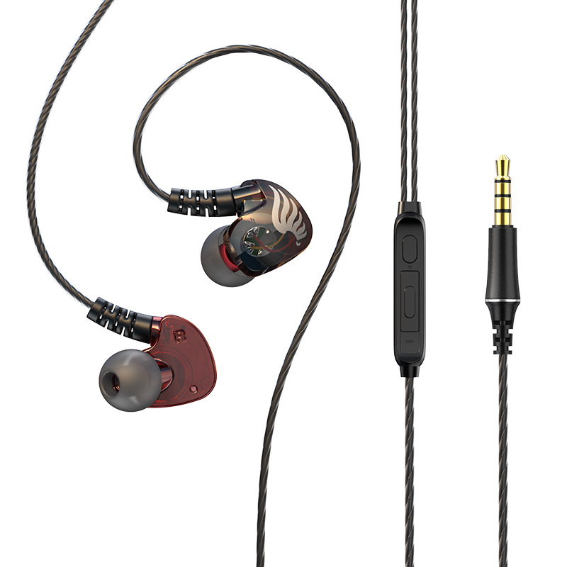 In-ear vezeték nélküli sportfülhallgatók mikrofon és beépített vezérlővel, Hi‑Fi monitorozás, univerzális mobiltelefonokhoz
